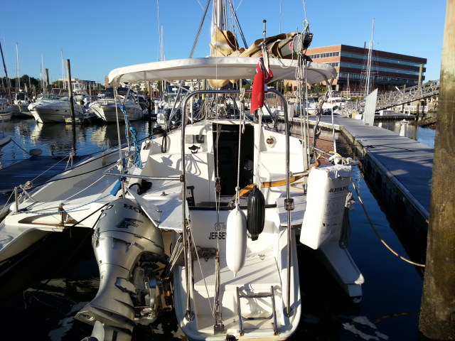 Used Sail Trimaran for Sale 2005 Telstar 28  Boat Highlights